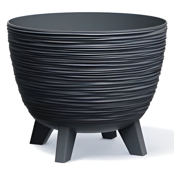 Prosperplast bloempot, diameter 290 mm antracietkleur, DFUR300-S433, Furu