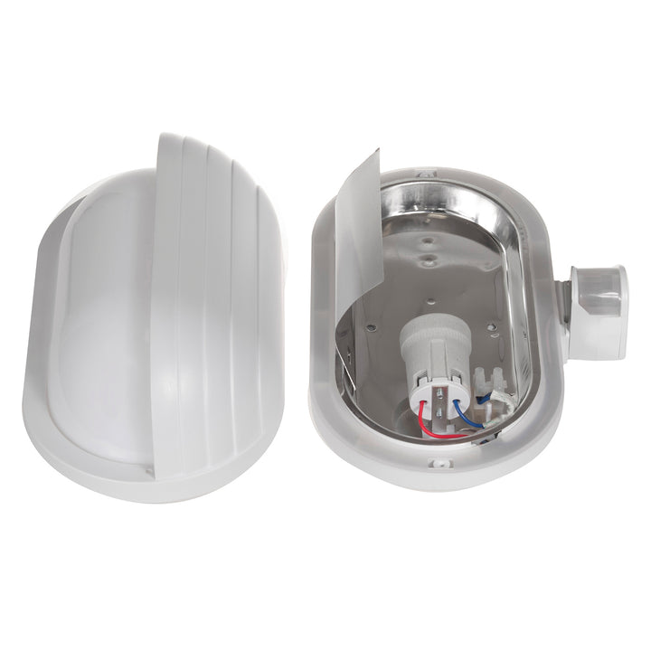 Applique Maclean, avec capteur PIR, max. 60W, 180°, MCE33 W + LED 11W