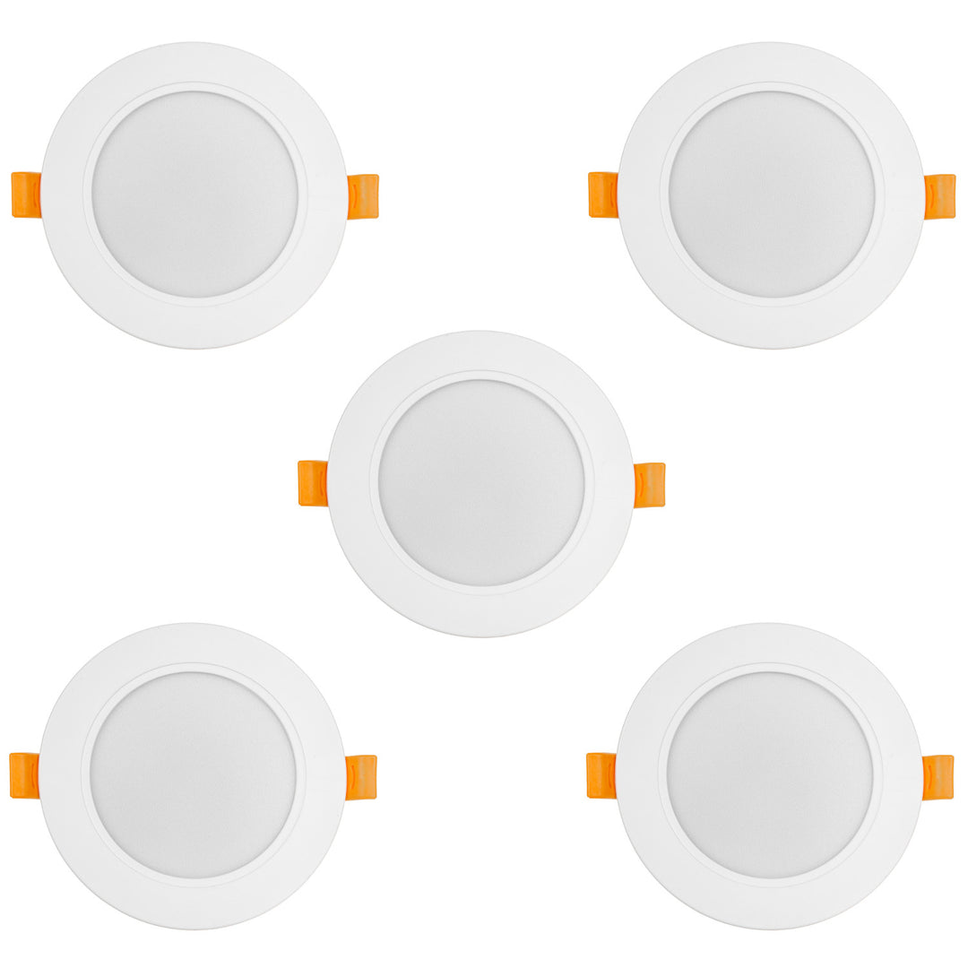Maclean MCE371 R  5x Panneau de plafond LED, encastré SLIM, 9W, Neutral White 4000K, 120x26mm 900lm