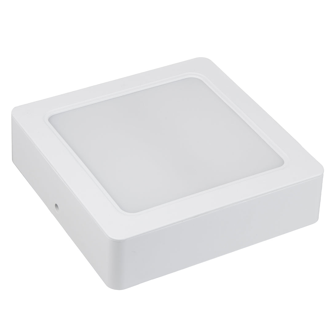 Maclean MCE374 S/MCE379 S 5x LED plafondpaneel, SLIM inbouw, 18W, Neutraal Wit 4000K, 170*170*26mm, 1800lm + opbouwadapter