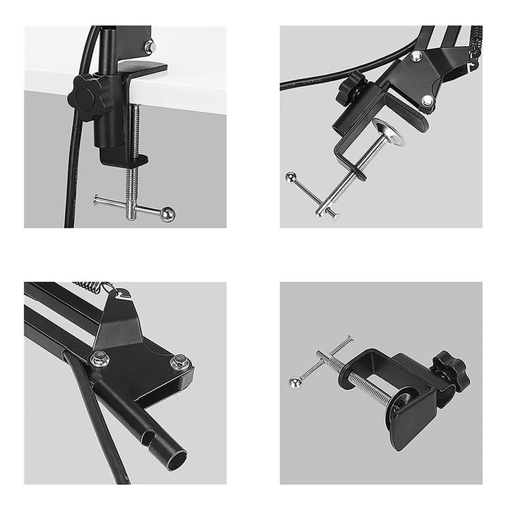 Media-Tech MT397K Microphone à condensateur support réglable accessoires