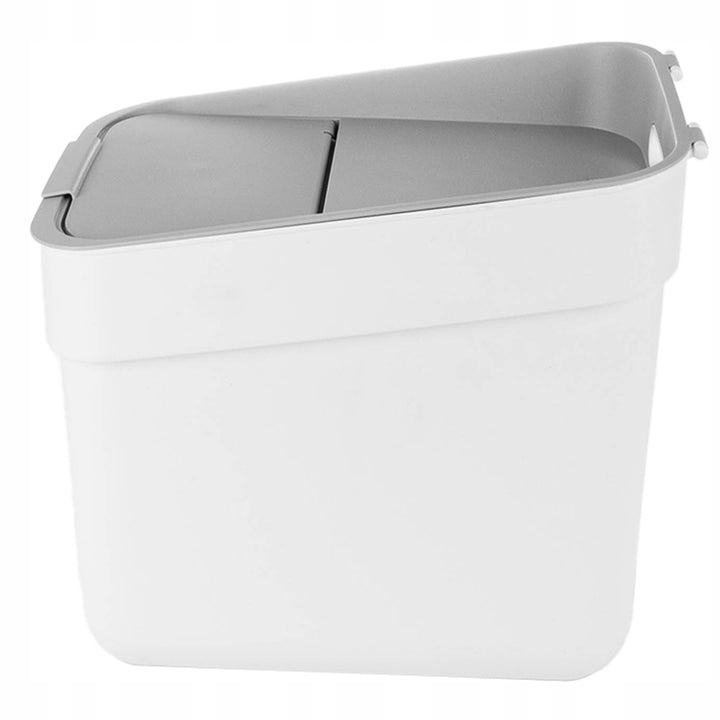 Poubelle Curver, pour le recyclage, 20 litres, blanc, Prêt à collecter