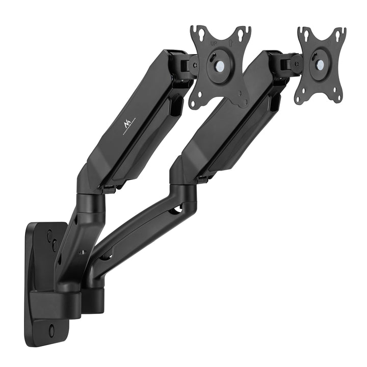 Maclean Dual Monitor Muurbeugel, 17-32'', 9kg max, Mechanische Veer, MC-988