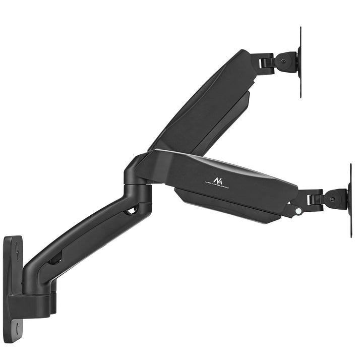 Maclean Dual Monitor Muurbeugel, 17-32'', 9kg max, Mechanische Veer, MC-988