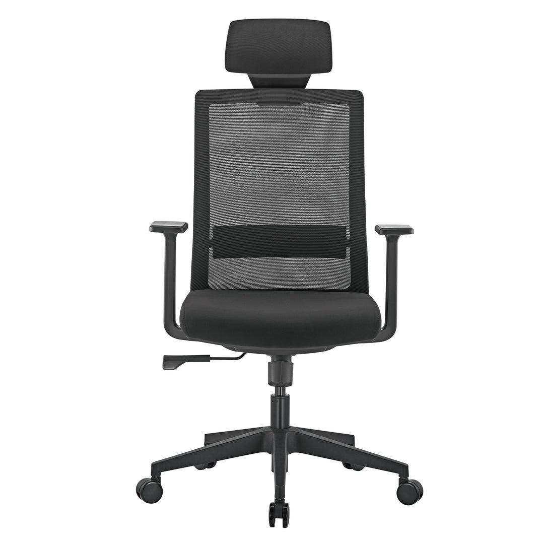 Hoogwaardige ergonomische bureaustoel met hoge rugleuning Ergo Office, max 150kg, ER-425