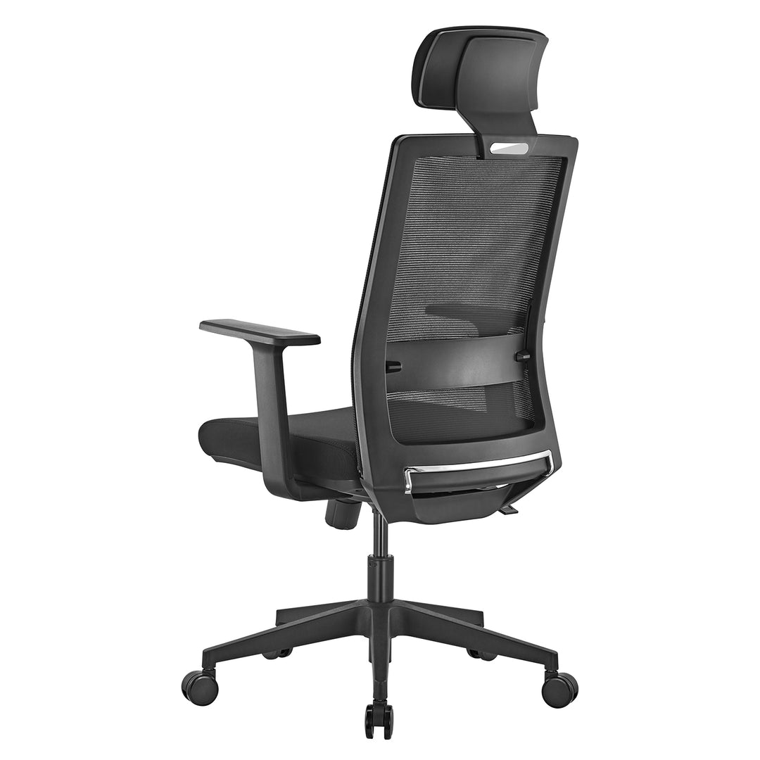 Hoogwaardige ergonomische bureaustoel met hoge rugleuning Ergo Office, max 150kg, ER-425