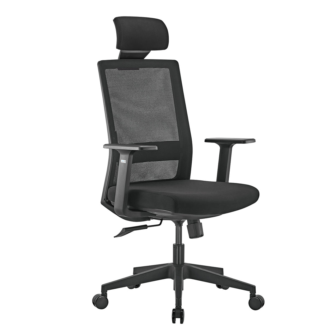 Siège de bureau ergonomique haut de gamme avec dossier haut Ergo Office, max 150kg, ER-425