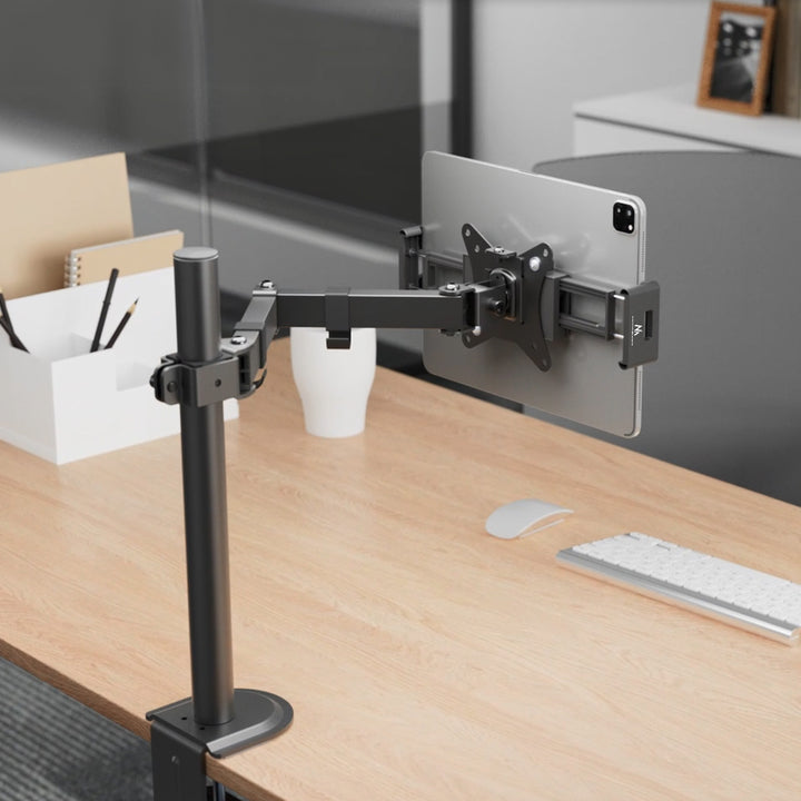 Maclean MC-991 universele tablethouder voor VESA-houders, geschikt voor tablets van 4,7-15 inch