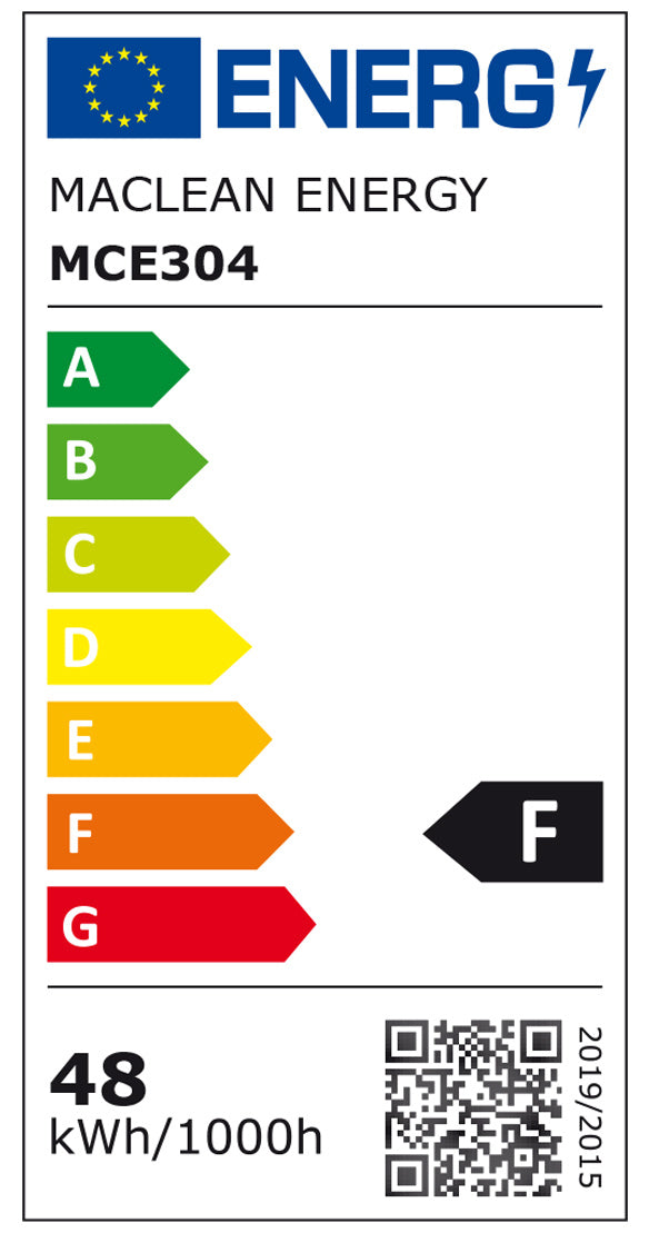 4x MCE E27 LED-lamp 200 graden lichthoek Hoogwaardige spaarlamp Ultra heldere gloeilamp (koel wit, 48W / 5040 lumen)