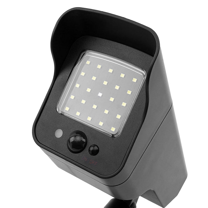 Maclean SOL1803S Caméra factice solaire clignotant LED détecteur de mouvement LED éclairage autocollant gratuit