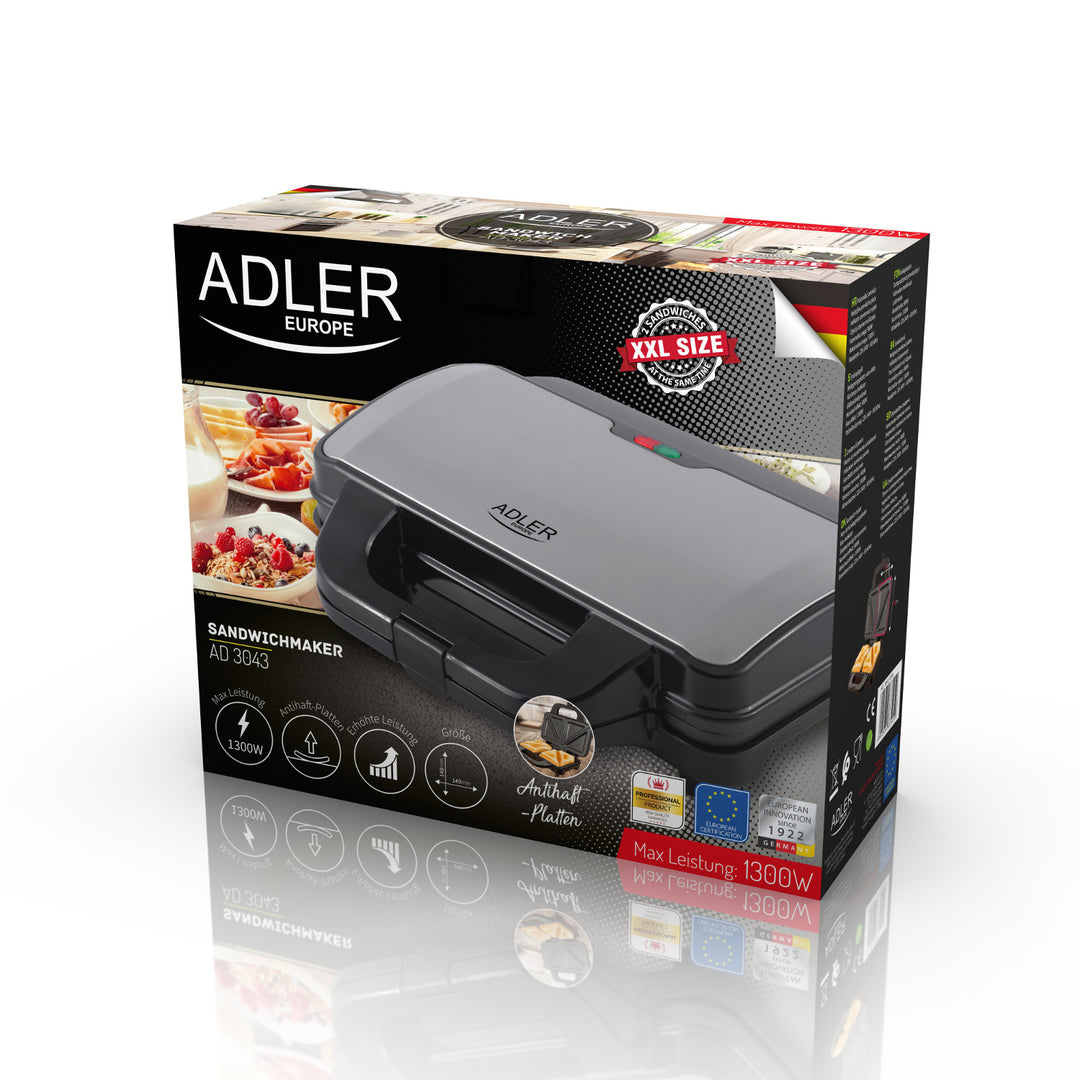 Grille-pain Adler, taille XXL, 1300W, AD 3043 TOASTER