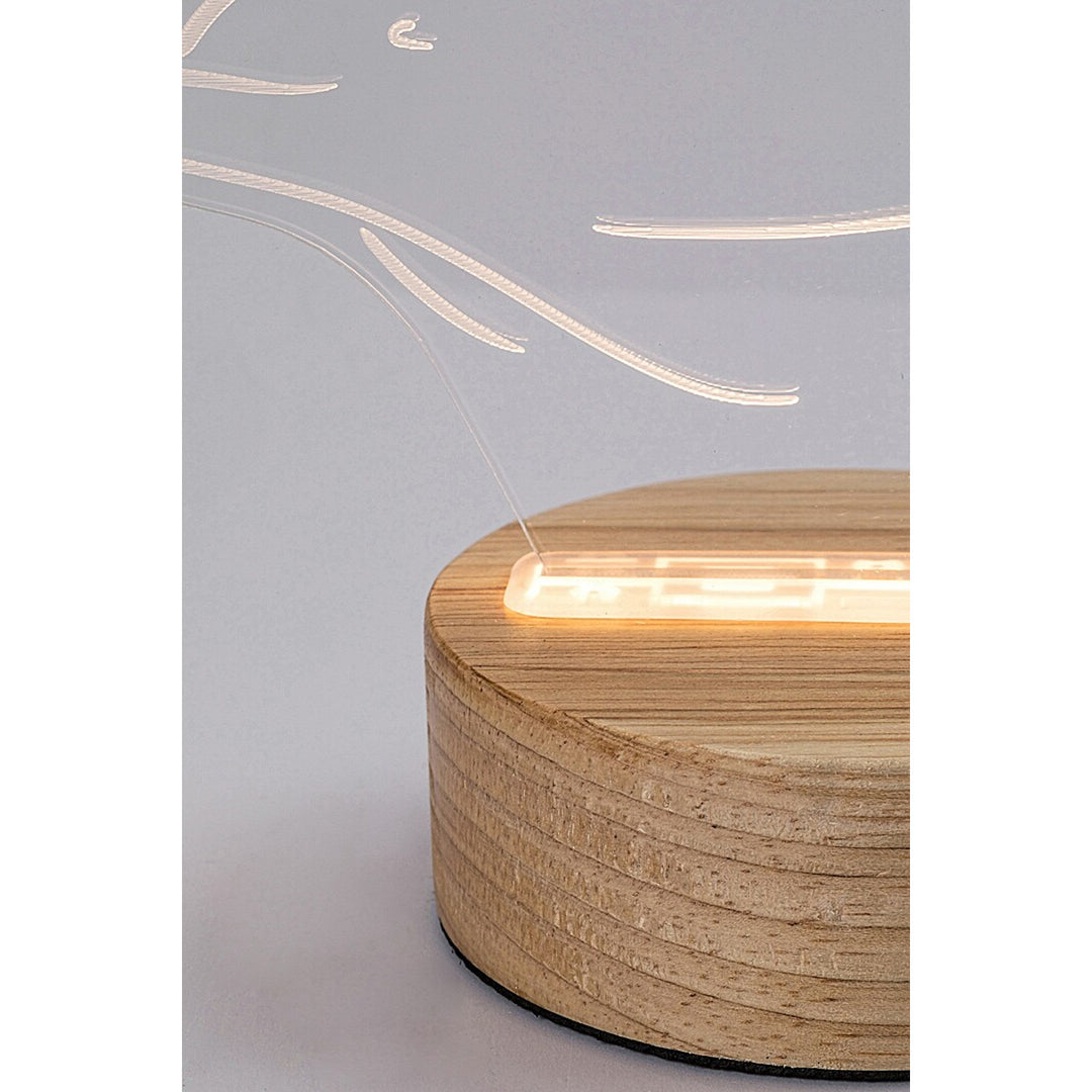 Rabalux lamp, decoratief, LED, 2W, dolfijn, Akali