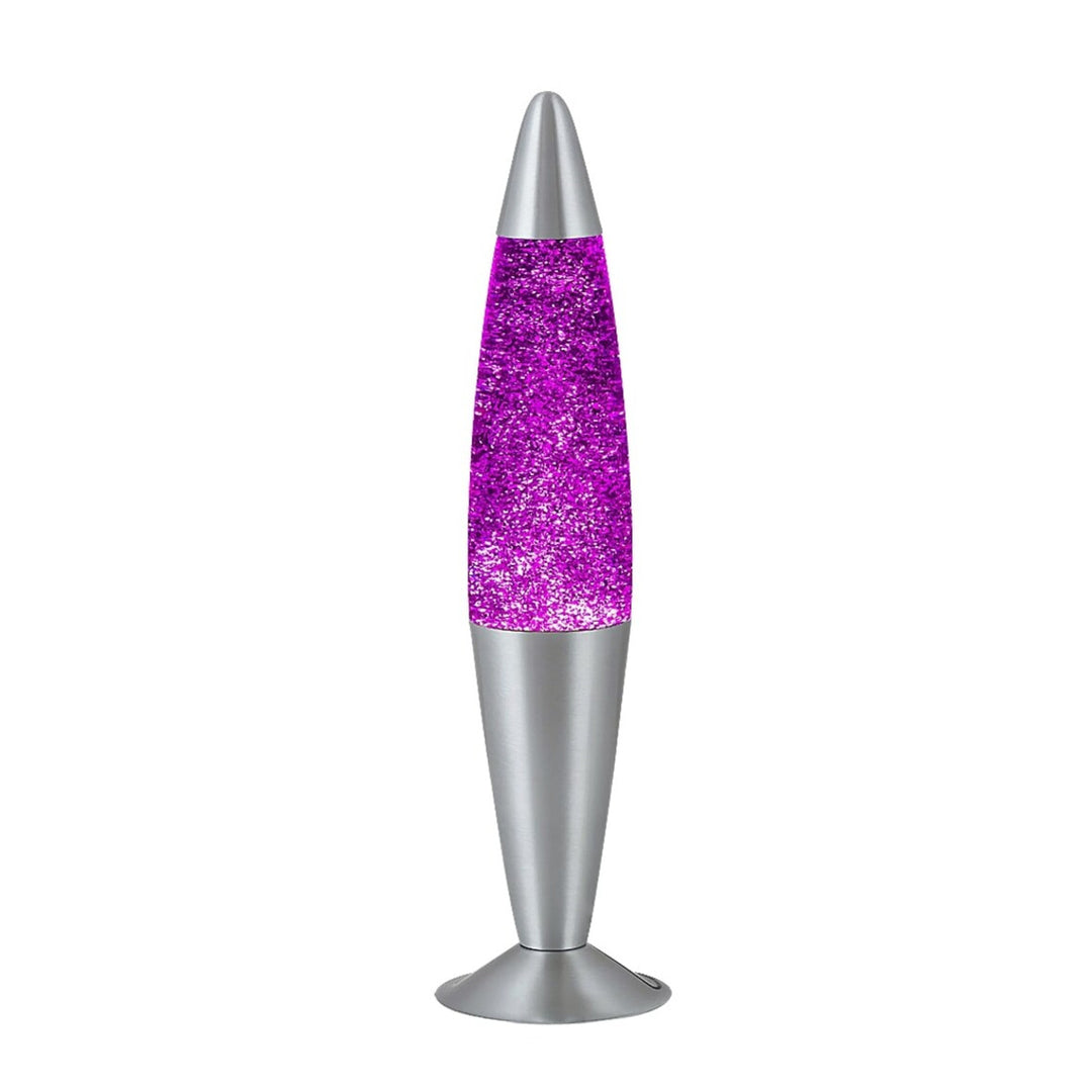 Rabalux Lava Lamp: Mesmerizing swirls of glitter in vibrant purple. 25W for optimal glow. Elevate your space with enchanting motion. Perfect décor accent.