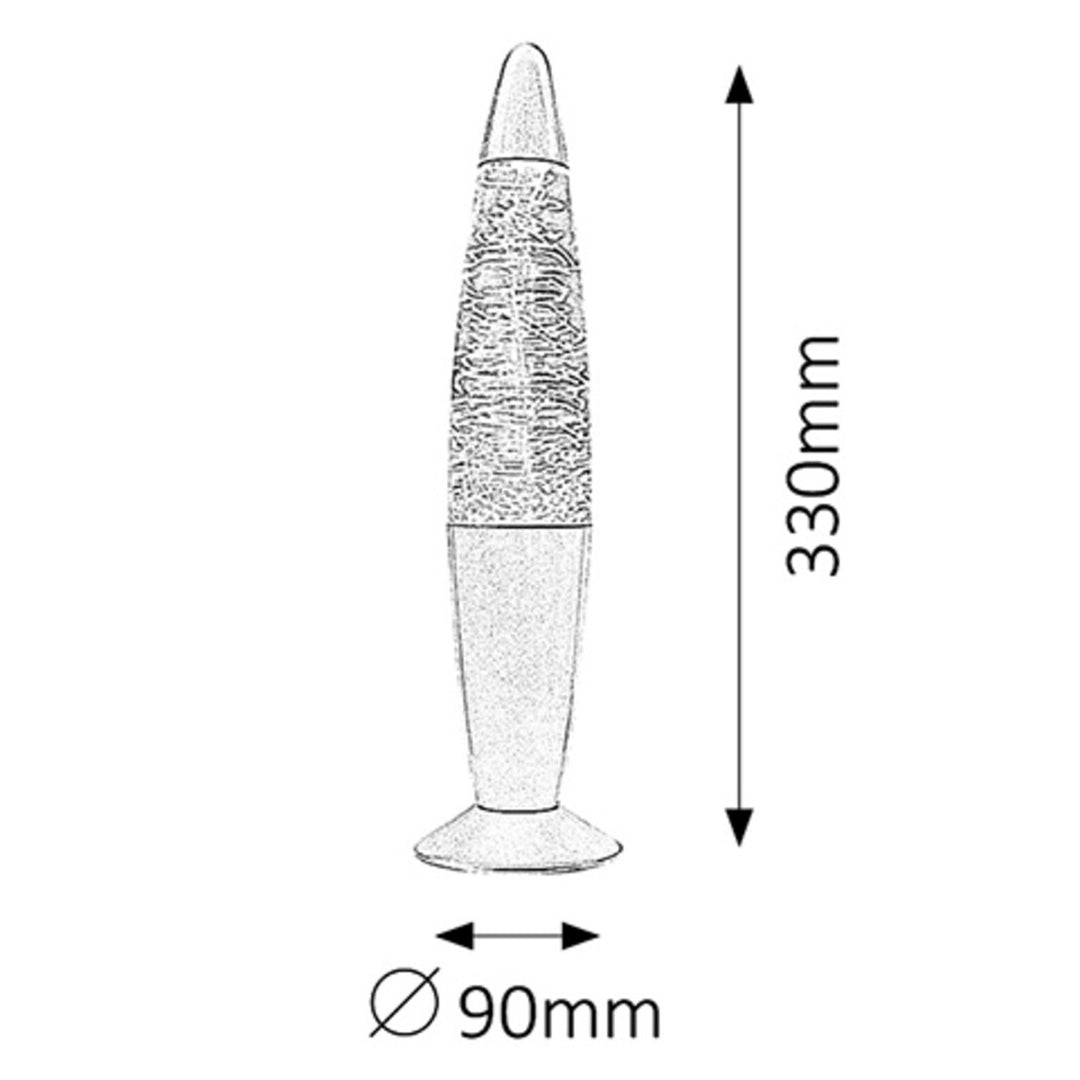 Rabalux Millie sierlamp tornado IP20 DC 5V 0,9W zilver