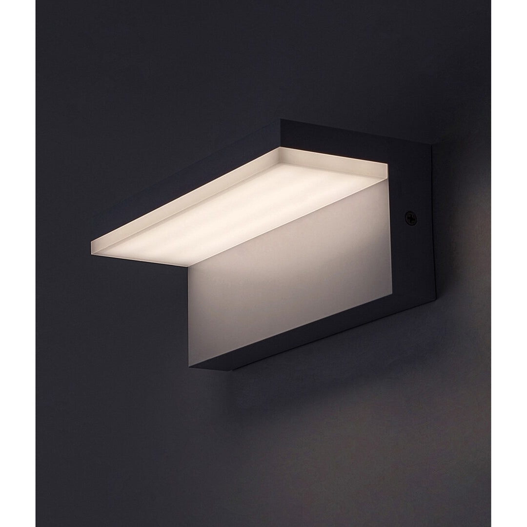 Rabalux, wandlamp, buiten, LED, 10W, IP54, wit, Zaragoza