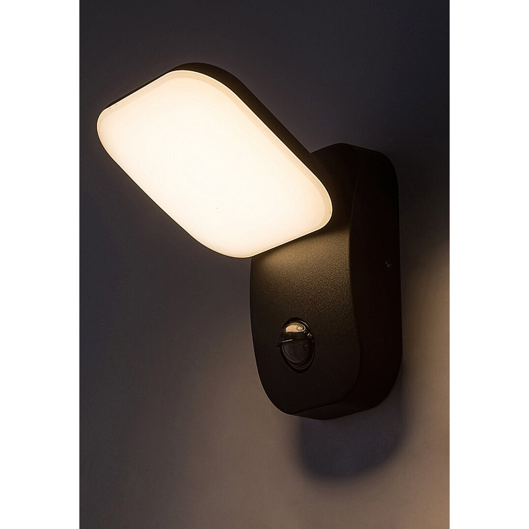 Rabalux lamp, wandlamp, buiten, LED 12W, bewegingsmelder, IP44, Odiel