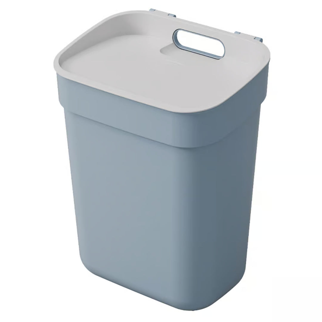 Poubelle Curver, pour le recyclage, 10 litres, gris-bleu, prête à collecter