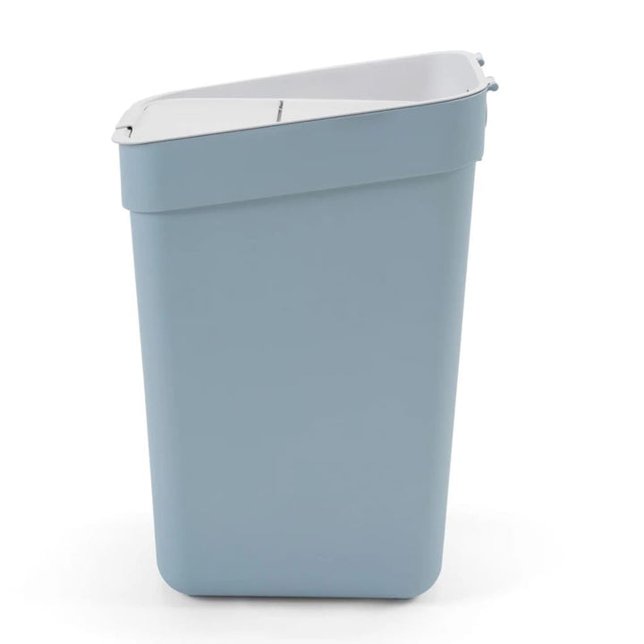 Poubelle Curver, pour le recyclage, 30 litres, gris-bleu, prête à collecter