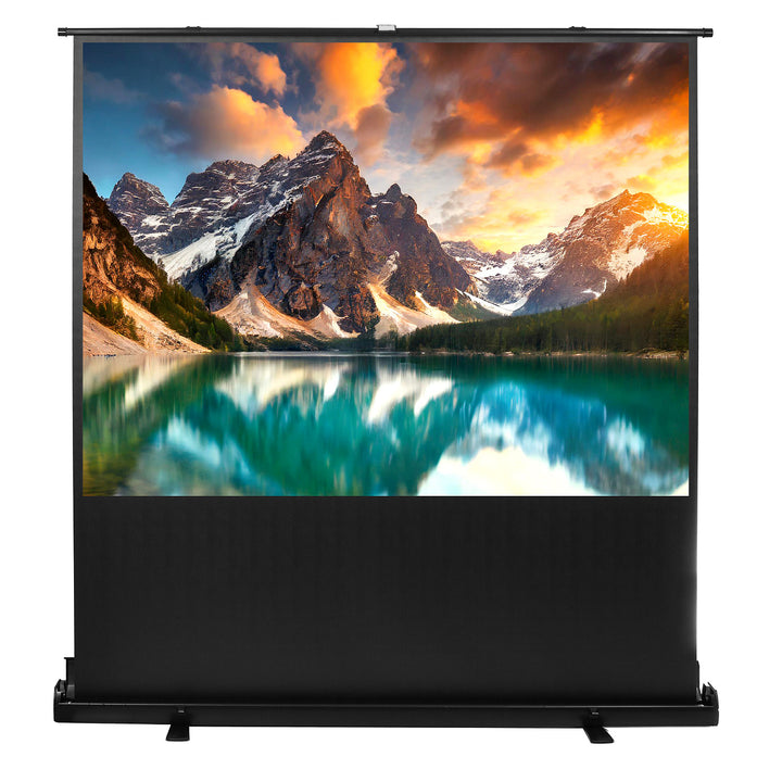 Maclean MC-210 Écran de projection portable  compact au sol 66" 16:9