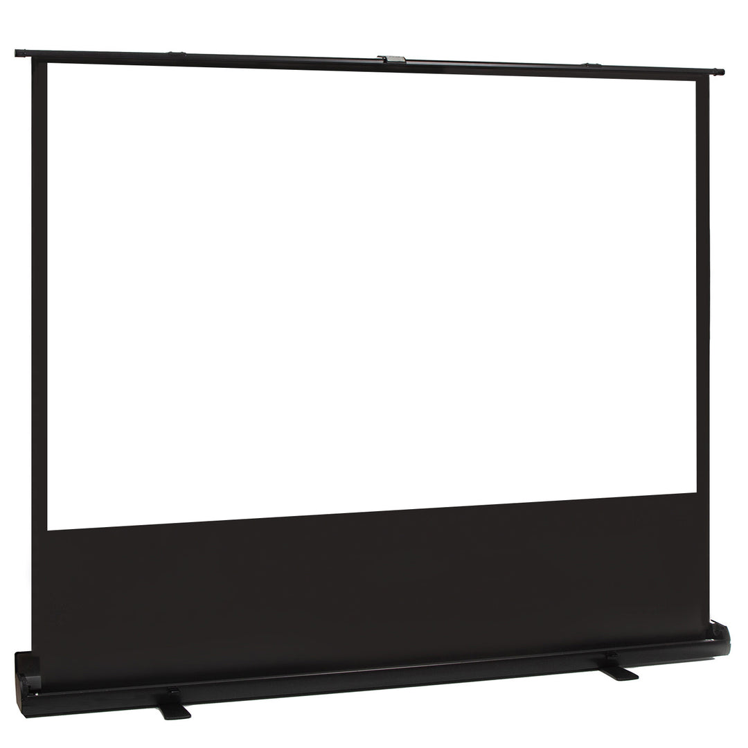 Maclean MC-212 Écran de projection portable  compact au sol, 80" 16:10