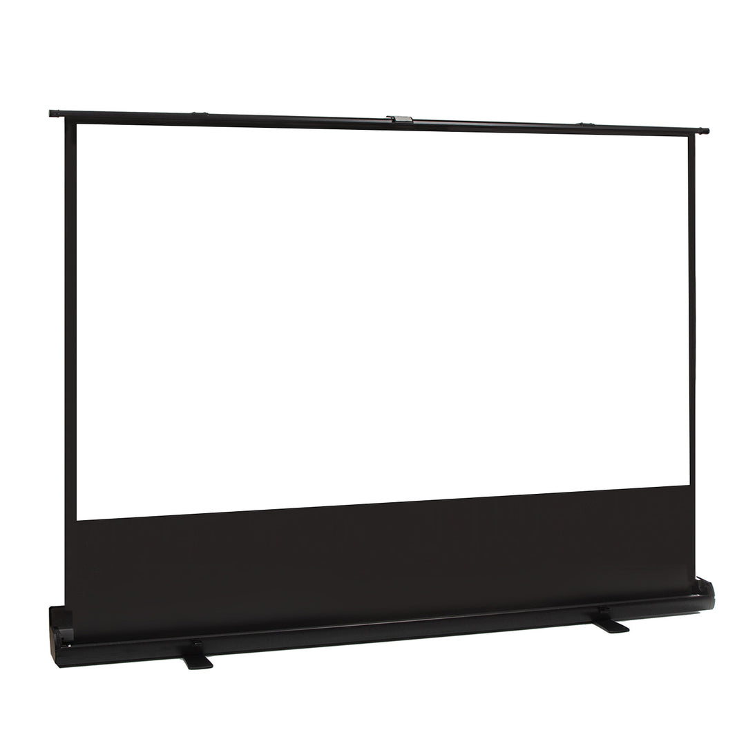 Maclean MC-213 Compact draagbaar vloerprojectorscherm 100" 16:10