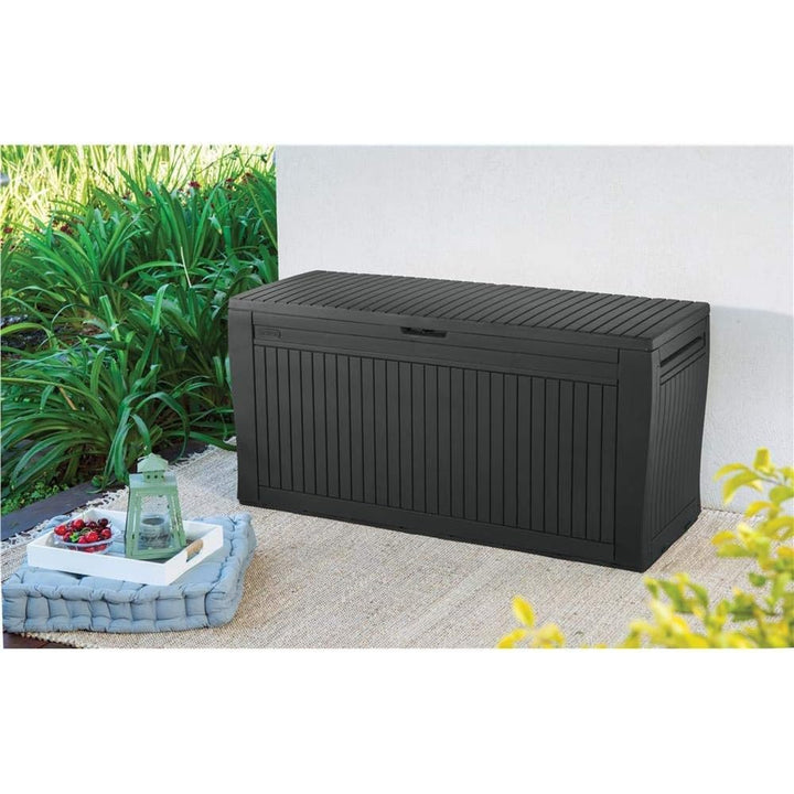 Tuinbox, grafiet, 270l, Comfy opbergbox