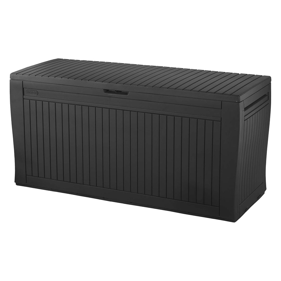 Tuinbox, grafiet, 270l, Comfy opbergbox