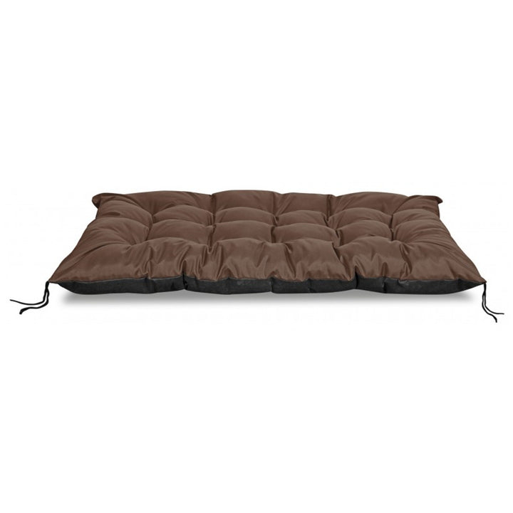 Coussin de jardin en palette imperméable marron 120x80 cm banc d'EUROPALETTE en marron