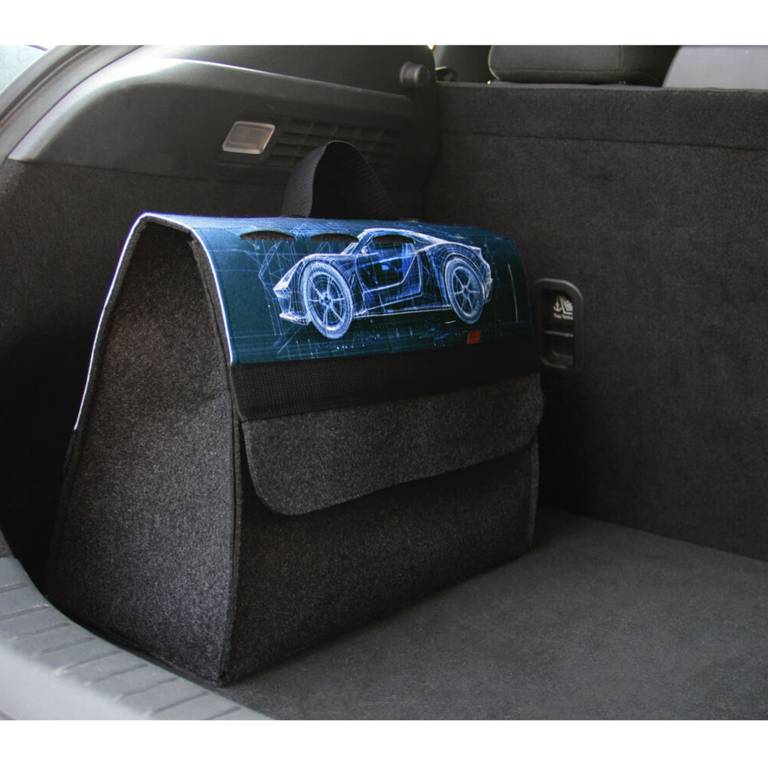 Sac Arco Design, organiseur de coffre de voiture, 46x20cm, B-LUX Automotive