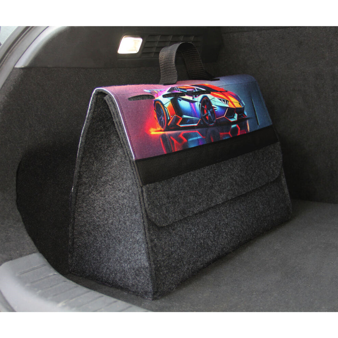 Arco Design tas, kofferbakorganizer, 46x20cm, B-LUX Racing