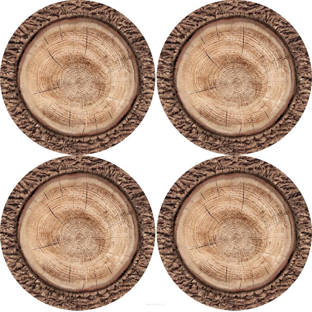 Bertoni set de tapis de table, 4 pièces, rond, 33 cm, Robina