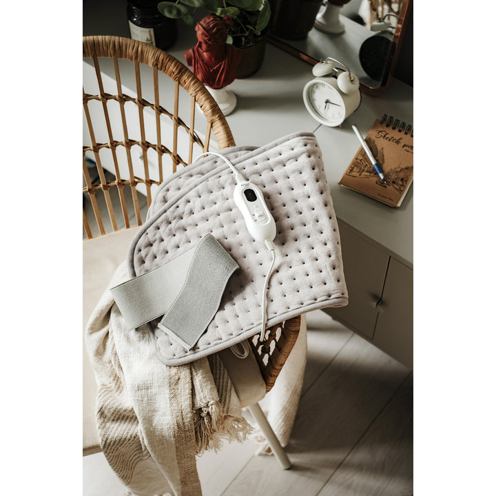 Ceinture lombaire chauffante Adler, 4 niveaux de température, puissance 100W, télécommande LCD, AD 7437