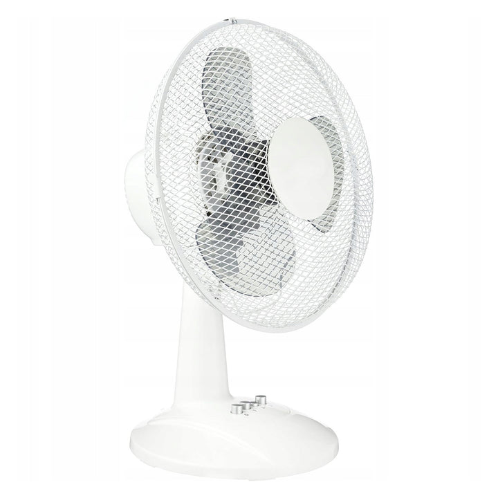 LTC bureauventilator, oscillerend, hoek verstelbaar, 38W, wit, LXWT20