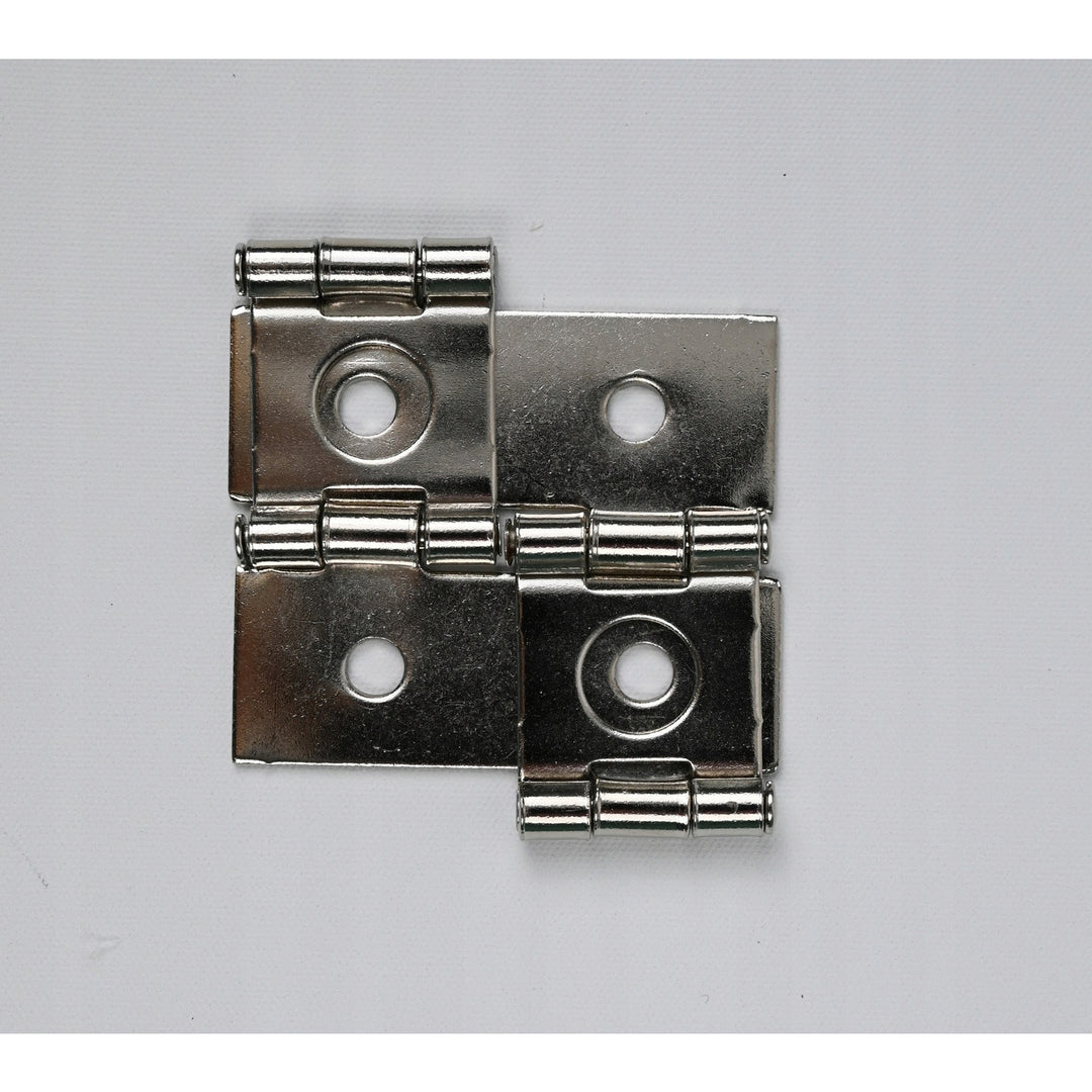 Charnière Stop Sun, pivotante, 360 degrés, acier, argent, set de 6 pièces