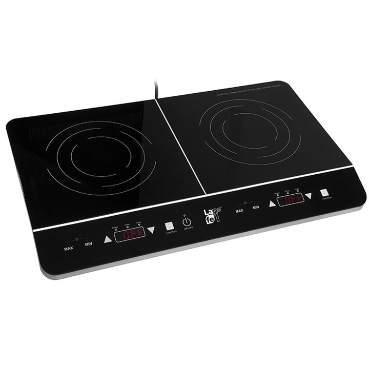 Lafe inductiekookplaat, elektrisch, draagbaar, 3500W, dubbel, CIY 002