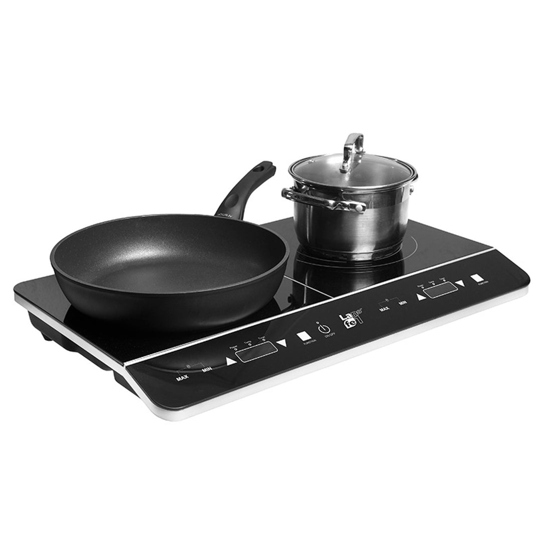 Lafe inductiekookplaat, elektrisch, draagbaar, 3500W, dubbel, CIY 002