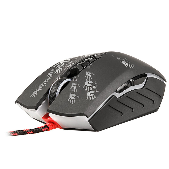 Souris de jeu A4TECH, 6200 DPI, rétro-éclairage RGB, BLOODY Blazing A60 (Activé)