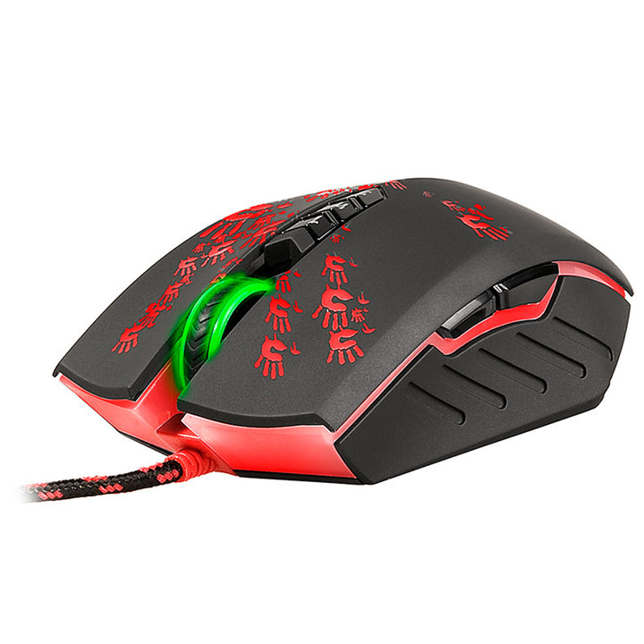 Souris de jeu A4TECH, 6200 DPI, rétro-éclairage RGB, BLOODY Blazing A60 (Activé)