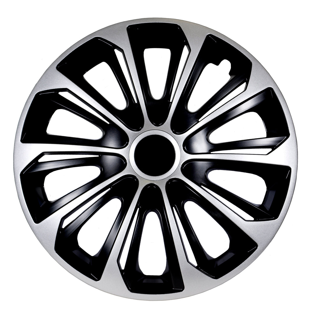 Enjoliveur universel 16" NRM STRONG Duocolor noir/argent 1 pièce