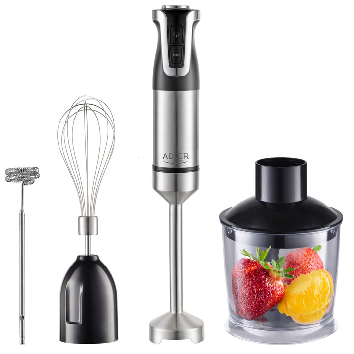 Mixeur plongeant Adler, 20 vitesses, 1800W, fonction Turbo, AD 4627