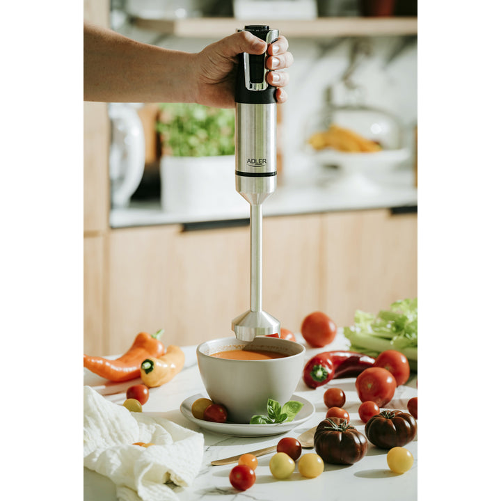 Mixeur plongeant Adler, 20 vitesses, 1800W, fonction Turbo, AD 4627
