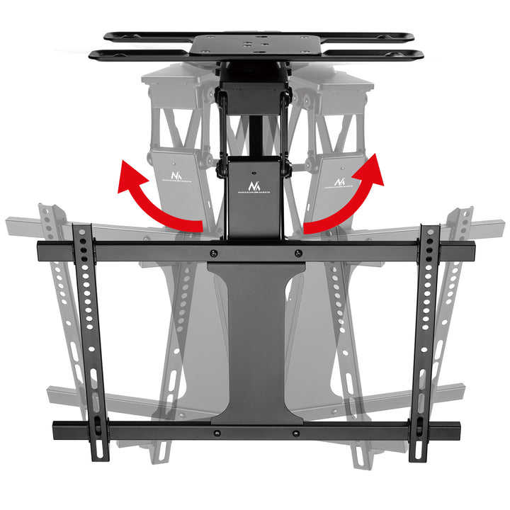 Support électrique Maclean pour TV, support TUYA, max VESA 600x400, 90st swivel, 32"-75", 35kg, MC-490