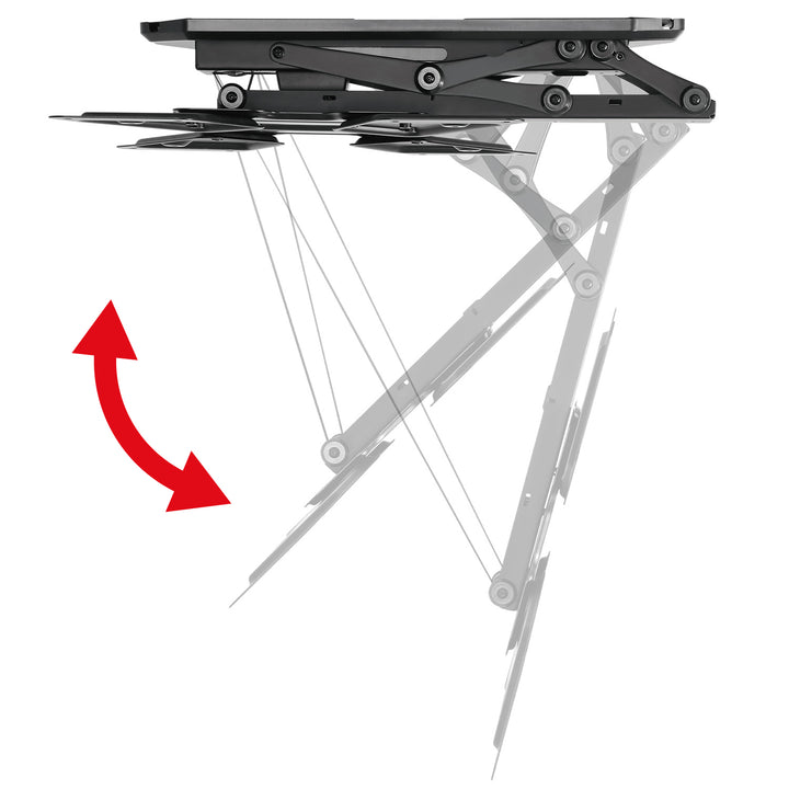 Support électrique Maclean pour TV, support TUYA, max VESA 600x400, télécommande, 23"-55", 30kg, MC-492