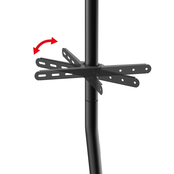 Support de sol Maclean pour TV, 32-70", max. VESA 400x400, max. 40kg, MC-494