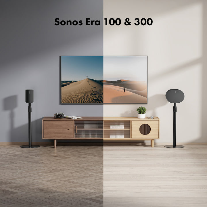Maclean Support de sol pour enceintes Sonos, Sonos Era 100 & 300, MC-496