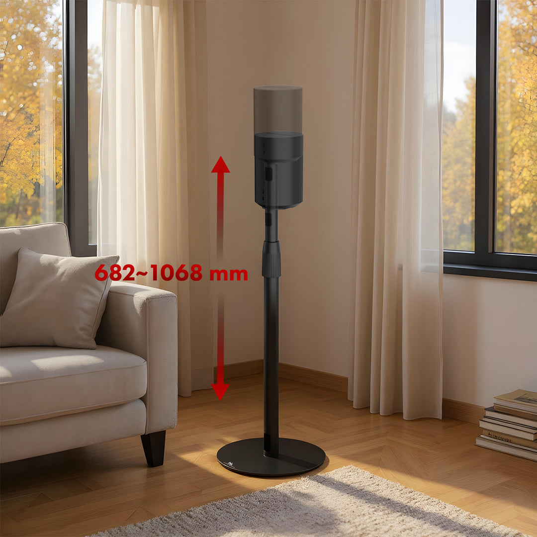 Maclean Support de sol pour enceintes Sonos, Sonos Era 100 & 300, MC-496