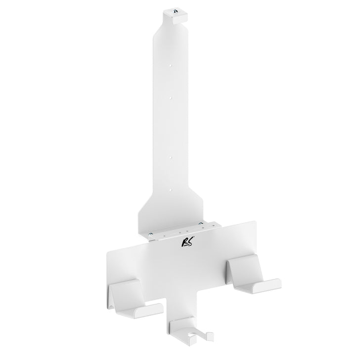 Support mural blanc pour console Playstation 5 avec support de tablette, 10kg max, NanoRS RS181