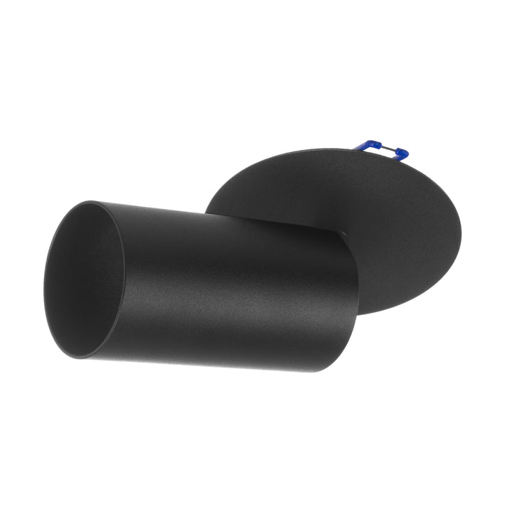 Maclean encastré / tube, spot, rond, aluminium, GU10, 55x100mm, noir, MCE364 B