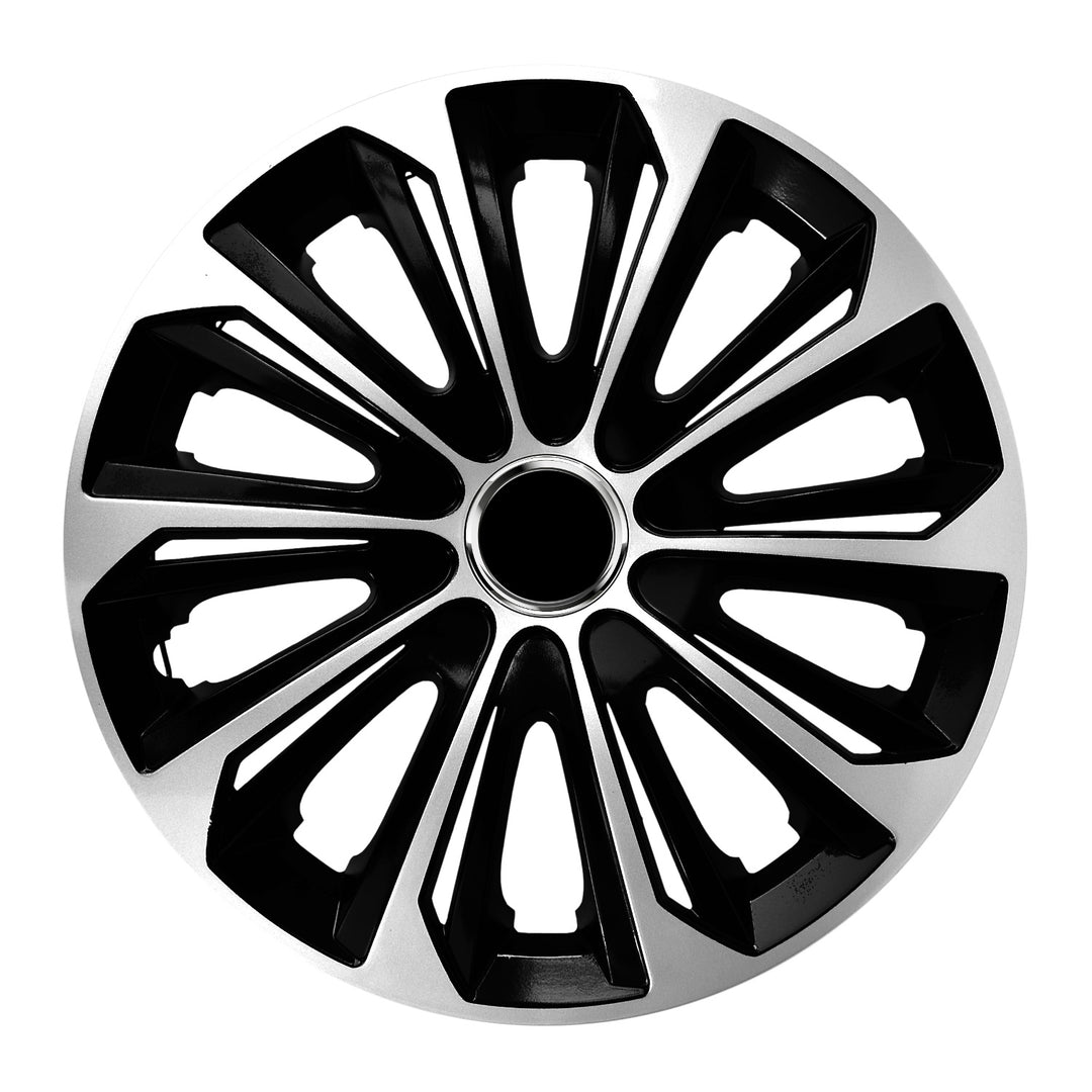 Universele wieldop 15" NRM Extra Strong zilver/zwart 1 stuk