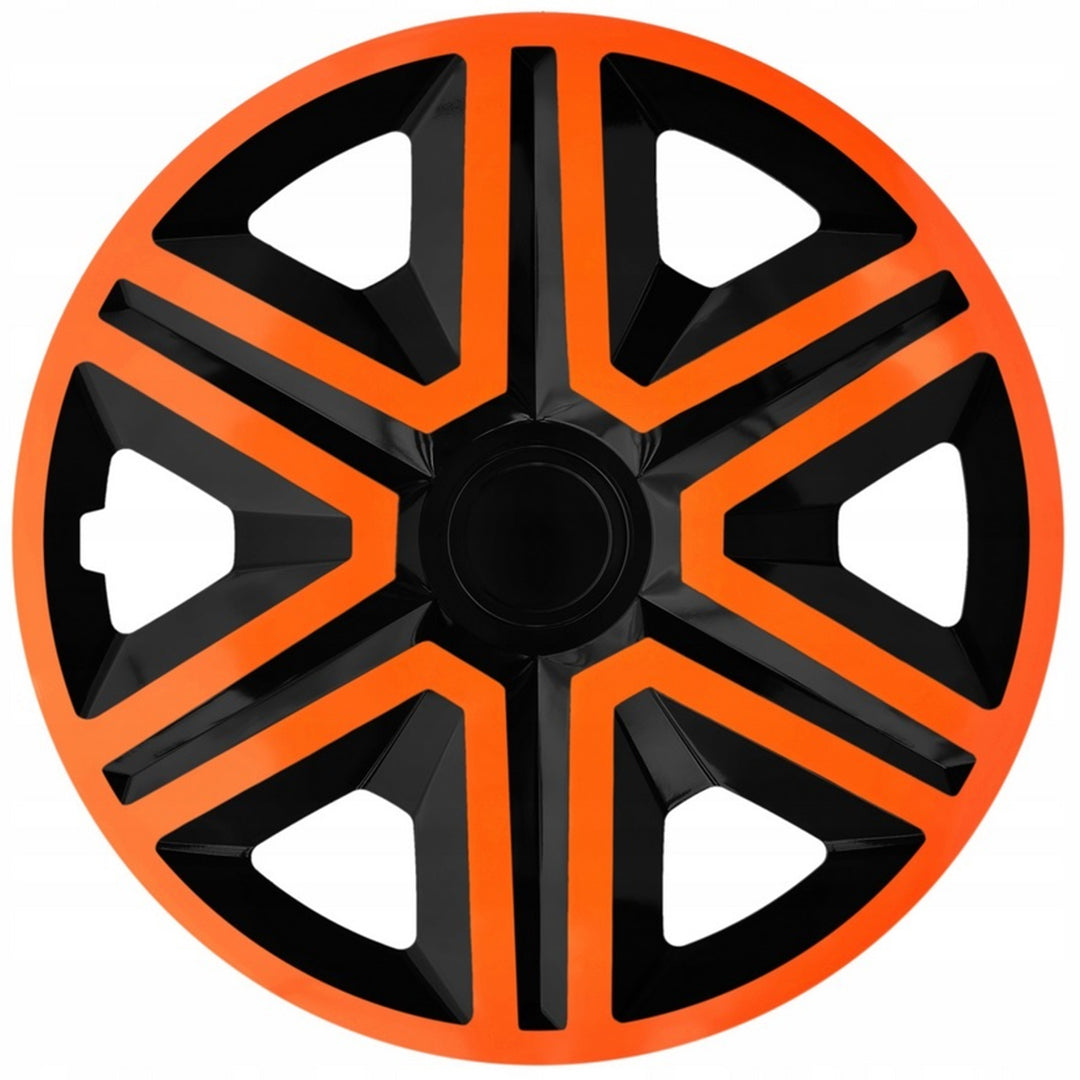NRM Action Doublecolor orange/noir enjoliveur universel 15" 1 pièce